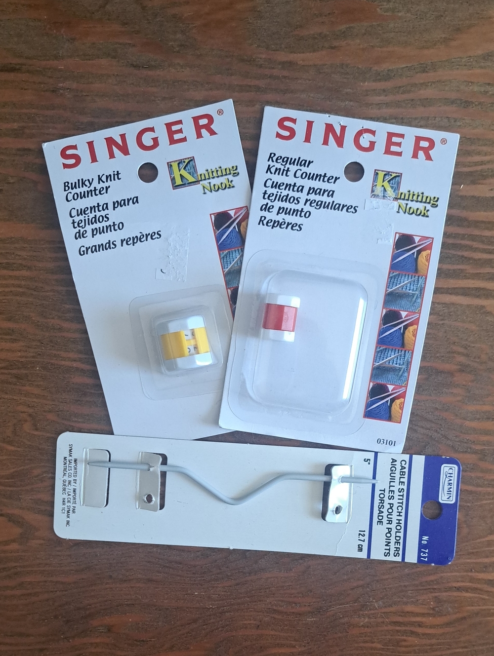 Stitch Counters And Cable Stitch Holder Bundle